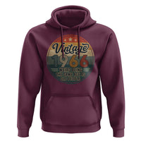 Vintage 1966 60th Birthday Hoodie 60 Year Old Gift Weird Being the Same Age as Old People