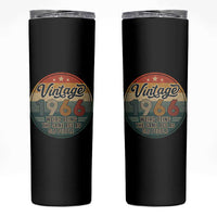 Vintage 1966 60th Birthday Skinny Tumbler 60 Year Old Gift Weird Being the Same Age as Old People