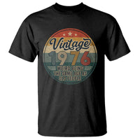 Vintage 1976 50th Birthday T Shirt 50 Year Old Gift Weird Being the Same Age as Old People