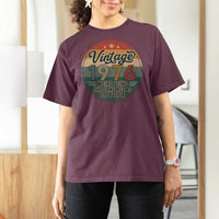 Vintage 1976 50th Birthday T Shirt For Women 50 Year Old Gift Weird Being the Same Age as Old People