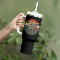 Vintage 1976 50th Birthday Tumbler With Handle 50 Year Old Gift Weird Being the Same Age as Old People