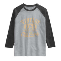 70th Birthday Raglan Shirt Vintage 1956 70 Year Old Gift Weird Being the Same Age as Old People