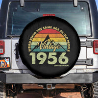 70th Birthday Spare Tire Cover Vintage 1956 Weird Being the Same Age as Old People 70 Year Old Gift
