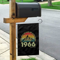 60th Birthday Garden Flag Vintage 1966 Weird Being the Same Age as Old People 60 Year Old Gift