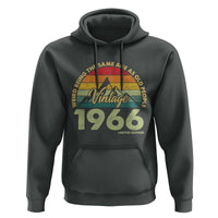 60th Birthday Hoodie Vintage 1966 Weird Being the Same Age as Old People 60 Year Old Gift