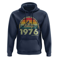 50th Birthday Hoodie Vintage 1976 Weird Being the Same Age as Old People 50 Year Old Gift