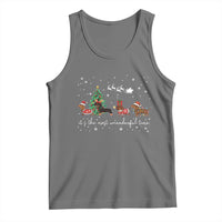 Dachshund Christmas Tank Top Funny Weiner Dog Lovers Its The Most Wienderful Time - Wonder Print Shop