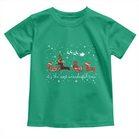 Dachshund Christmas Toddler T Shirt Funny Weiner Dog Lovers Its The Most Wienderful Time - Wonder Print Shop