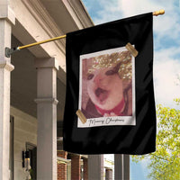 Meowy Christmas Garden Flag Funny Cat Lovers Xmas Vintage Photo - Wonder Print Shop