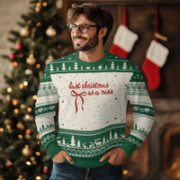 Last Christmas As A Miss Ugly Christmas Sweater Bride To Be Future Mrs Xmas Engaged Gift - Wonder Print Shop
