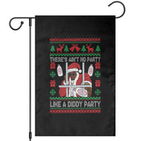 Funny Christmas Diddy Garden Flag Aint No Party Like A Diddy Party Baby Oil Dirty Ugly Xmas - Wonder Print Shop