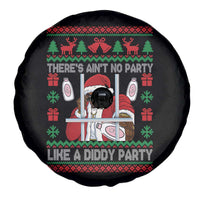 Funny Christmas Diddy Spare Tire Cover Aint No Party Like A Diddy Party Baby Oil Dirty Ugly Xmas - Wonder Print Shop