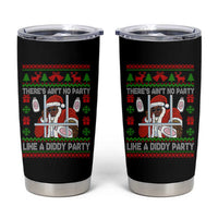 Funny Christmas Diddy Tumbler Cup Aint No Party Like A Diddy Party Baby Oil Dirty Ugly Xmas - Wonder Print Shop