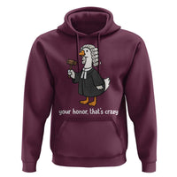 Goose Lawyer Hoodie Law School Graduation Gift Funny Silly Gooses Lovers - Wonder Print Shop