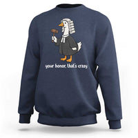 Goose Lawyer Sweatshirt Law School Graduation Gift Funny Silly Gooses Lovers - Wonder Print Shop