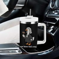 Goose Lawyer Tumbler With Handle Law School Graduation Gift Funny Silly Gooses Lovers - Wonder Print Shop