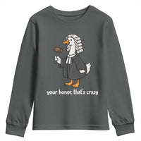 Goose Lawyer Youth Sweatshirt Law School Graduation Gift Funny Silly Gooses Lovers - Wonder Print Shop