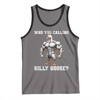 Who You Calling Silly Goose Funny Gym Meme Tank Top - Wonder Print Shop