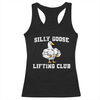 Silly Goose Lifting Club Racerback Tank Top Funny Gym Meme - Wonder Print Shop