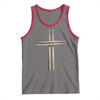 Christian Drummer Tank Top Drumstick Cross Rock Music Lover Gift - Wonder Print Shop