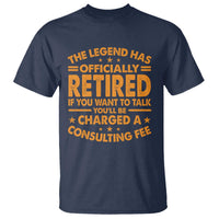 Funny Retirement T Shirt Funny The Legend Has Retired - Wonder Print Shop