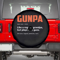Funny Gunpa Spare Tire Cover Gun Lover Grandpa Pro Gun Enthusiast - Wonder Print Shop