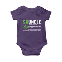 Funny Uncle Weed Smoker Baby Onesie Skuncle Definition Funny Weed Pot Cannabis Marijuana