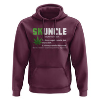 Funny Uncle Weed Smoker Hoodie Skuncle Definition Funny Weed Pot Cannabis Marijuana