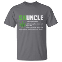 Funny Uncle Weed Smoker T Shirt Skuncle Definition Funny Weed Pot Cannabis Marijuana