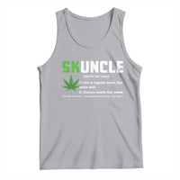 Funny Uncle Weed Smoker Tank Top Skuncle Definition Funny Weed Pot Cannabis Marijuana
