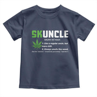 Funny Uncle Weed Smoker Toddler T Shirt Skuncle Definition Funny Weed Pot Cannabis Marijuana