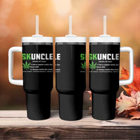 Funny Uncle Weed Smoker Tumbler With Handle Skuncle Definition Funny Weed Pot Cannabis Marijuana