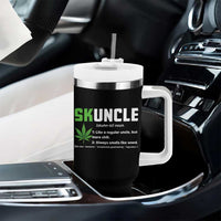 Funny Uncle Weed Smoker Tumbler With Handle Skuncle Definition Funny Weed Pot Cannabis Marijuana