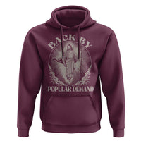 Funny Jesus Back Hoodie Retro Funny Sayings Easter Back By Popular Demand - Wonder Print Shop