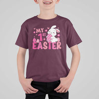 Baby First Easter T Shirt For Kid Cute Newborn Gift Bunny Rabbit - Wonder Print Shop
