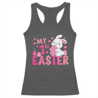 Baby First Easter Racerback Tank Top Cute Newborn Gift Bunny Rabbit - Wonder Print Shop