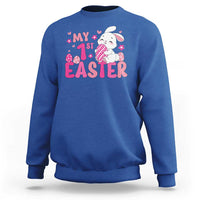 Baby First Easter Sweatshirt Cute Newborn Gift Bunny Rabbit - Wonder Print Shop