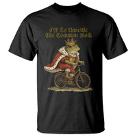 Chaotic Frog Meme T Shirt Off To Unsettle The Common Folk Vintage Unhinged Humor