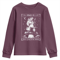 Frog Meme Youth Sweatshirt Thats It Youre Going In The Soup Funny Weirdcore
