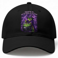 Frog Meme Baseball Cap Vintage Graphic Thats It Youre Going In The Soup
