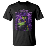 Frog Meme T Shirt Vintage Graphic Thats It Youre Going In The Soup