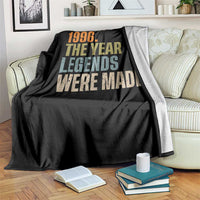 30th Birthday Gift For Men Throw Blanket Vintage 1996 30 Years Old Birthday
