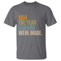 70th Birthday Gift For Men T Shirt Vintage 1956 70 Years Old Birthday