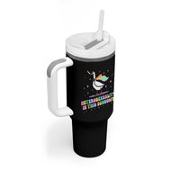 Rainbow Goose Heterosexuality in This Economy Tumbler With Handle LGBTQ Lesbian Pride - Wonder Print Shop