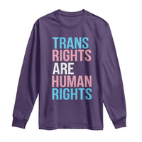 Trans Rights Long Sleeve Shirt Human Rights Transgender Pride Gender Equality