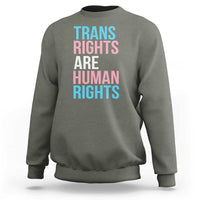 Trans Rights Sweatshirt Human Rights Transgender Pride Gender Equality