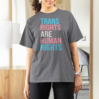 Trans Rights T Shirt For Women Human Rights Transgender Pride Gender Equality
