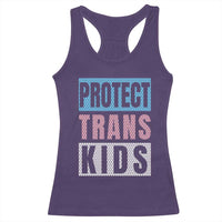 Protect Trans Kids Racerback Tank Top Transgender Pride Trans Rights Social Justice