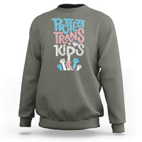 Protect Trans Kids Sweatshirt Transgender Pride Social Justice