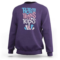 Protect Trans Kids Sweatshirt Transgender Pride Social Justice